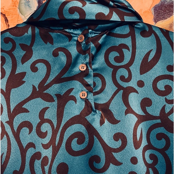 💎Self-Tie Long Sleeves Blouse💎 - Picture 5 of 6